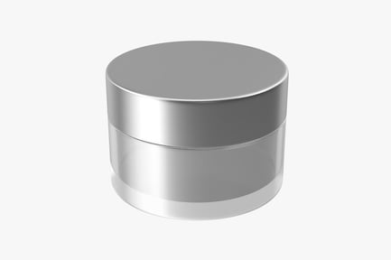 Preview: Refined Cream Container with Metal Lid