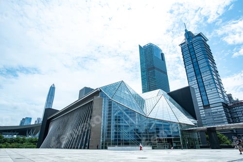 Preview: Cityscape of Shenzhen, China. Shenzhen is a major city in Guangdong Province