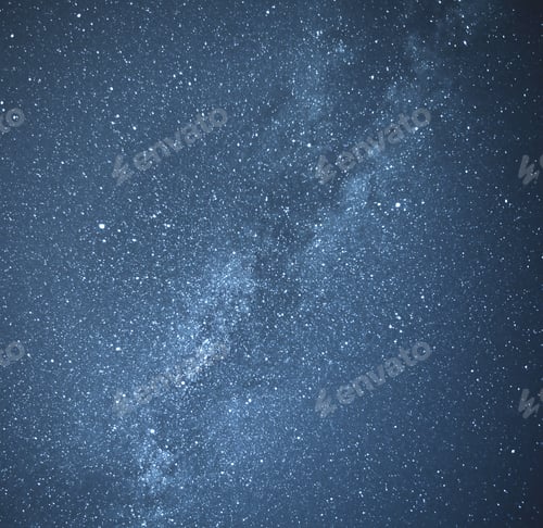 Preview: Universal milky way galaxy with stars and space dust.