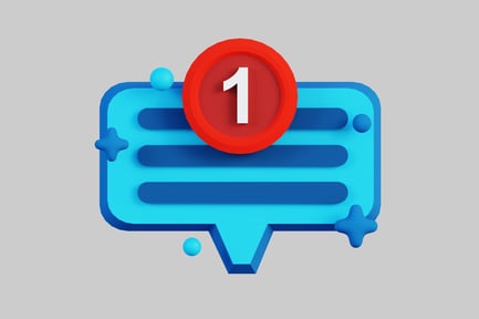 Vista previa: Aplicación de alerta de notificación de un mensaje