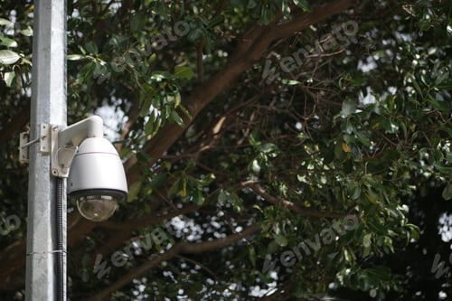 Preview: CCTV security camera operating outdoor