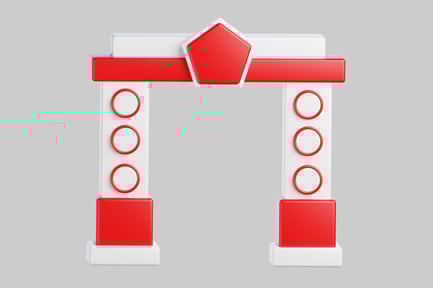 Preview: Minimalist archway structure