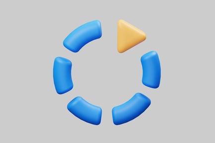Preview: Circular process diagram icon