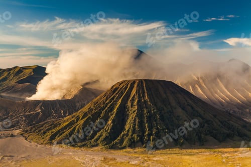 Preview: Sunrise at Mount Bromo volcano, the magnificent view