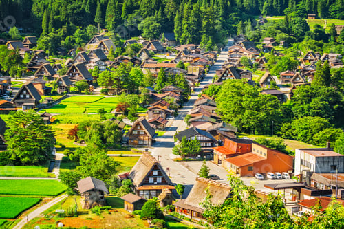 Preview: Shirakawa, Japan at Ogimachi