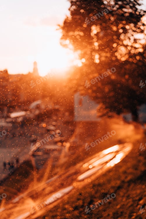 Preview: The central street of the big city