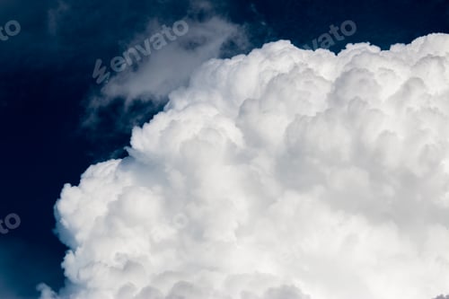 Preview: colorful dramatic sky with cloud at sunset.
