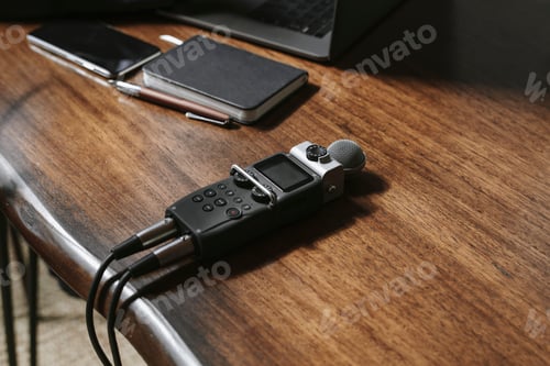 Preview: Sound recorder for a podcast