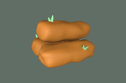 Preview: Driftwood Sea 3D Illustration