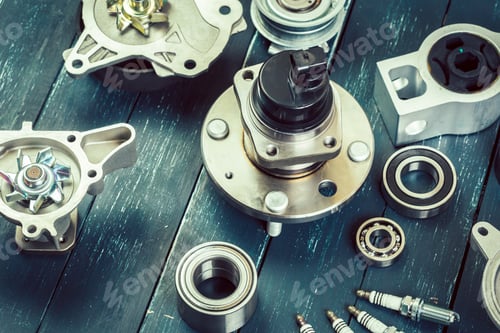 Preview: Various car parts