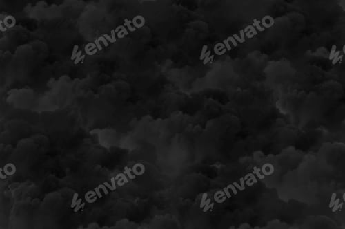 Preview: Black cloud patterned background