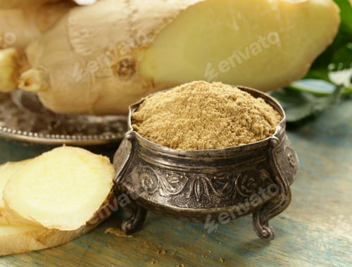 Preview: Ground And Fresh Ginger