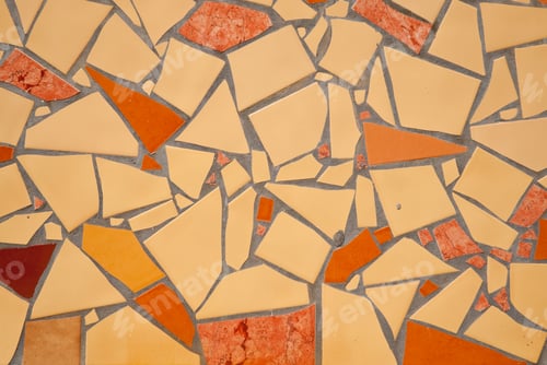 Preview: Detail of Portuguese glazed tiles.
