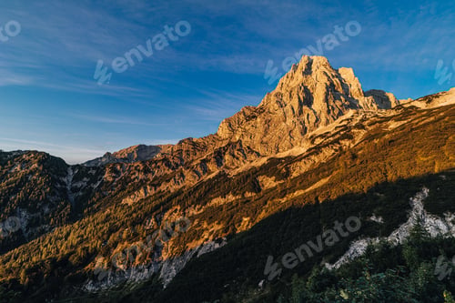 Preview: Beautiful shot of the famous Summit of Spitzmauer in Totes Gebirge, Austria