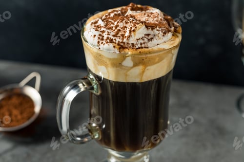 Preview: Homemade Sweet Einspanner Coffee Drink