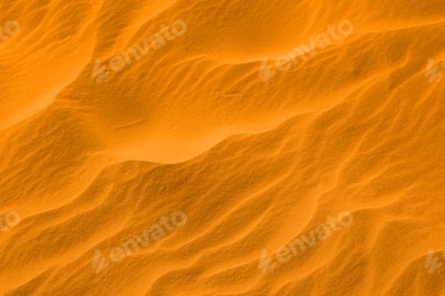 Preview: Closeup view of sand dune in desert as background