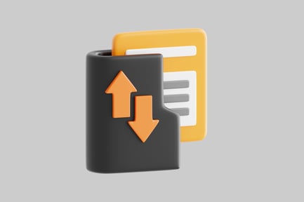 Preview: Data transfer file icon
