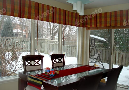 Preview: Dining room in winter garden