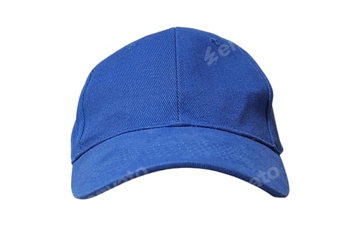 Preview: Stylish blue cap suitable for sunny days outdoors, on white