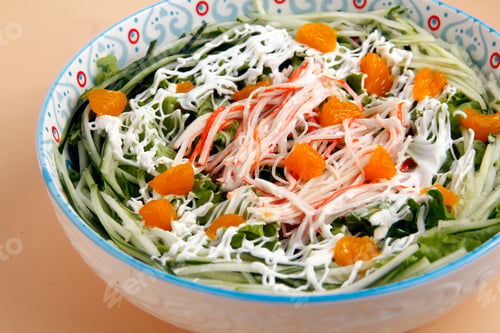Preview: Freshly made Kani salad