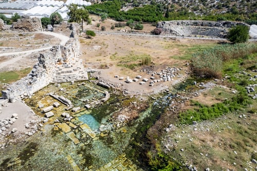 Preview: The Ancient Theater in Lmyra, Antalya.