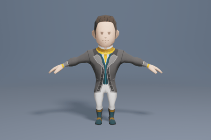 Preview: Medieval character earl 1