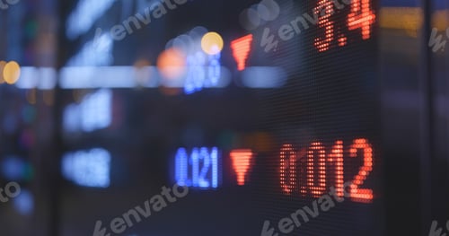 Preview: Stock market data display