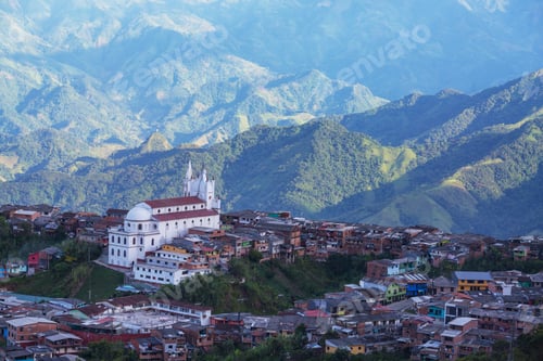 Preview: Colonial village in Colombia