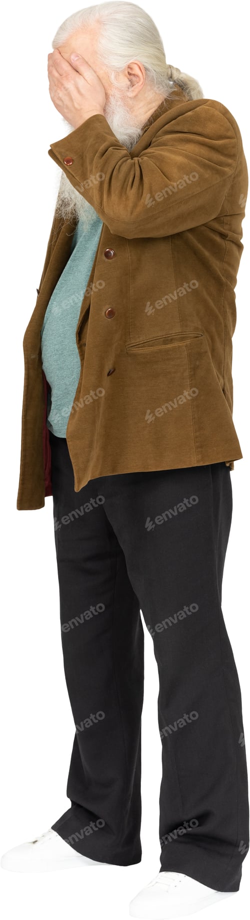 Preview: a man standing with his arms crossed