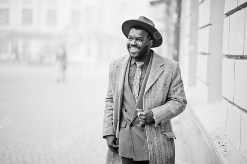Preview: Stylish African American man model