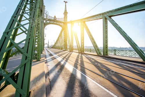 Preview: Liberty bridge in Budapest city