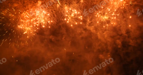Preview: Firework celebrate anniversary happy new year 2025, 4th of july holiday festival