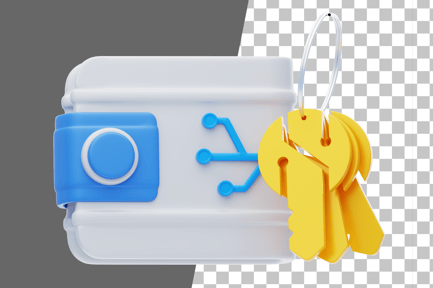 Preview: Multi-Signature Wallet 3D Icon