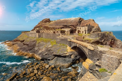 Preview: Trail to Fort des Capucins a rocky islet located in the Atlantic Ocean at the foot