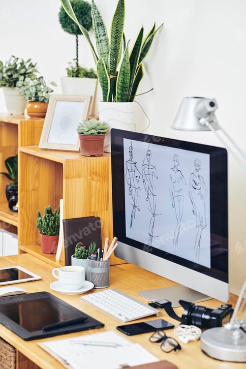 Preview: Office table of fahsion designer