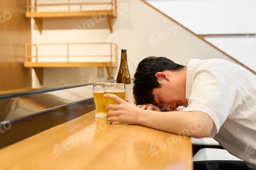 Preview: A man who drinks too much and gets drunk