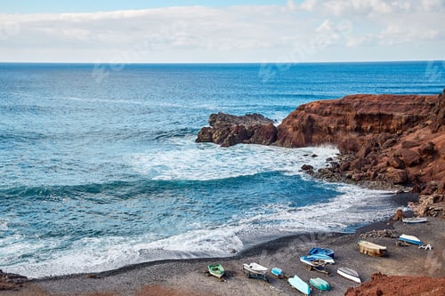 Preview: Beautiful landscape of Lanzarote Island