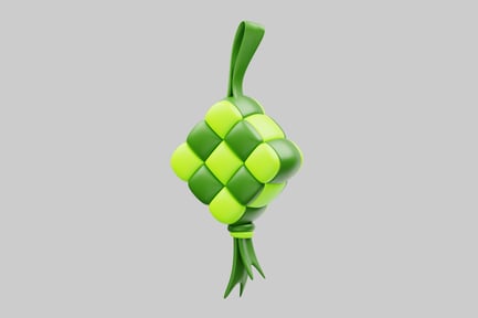 Preview: Ketupat celebration food ornament