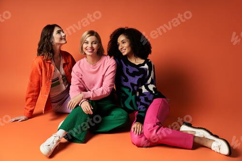 Preview: Trio of stylish women embracing diversity