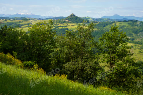 Preview: Rural landscape near San Polo and Canossa, Emilia-Romagna