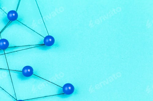 Preview: pins connected creating a network