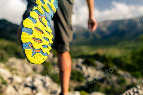 Preview: Hiking hiking in beautiful inspirational mountains