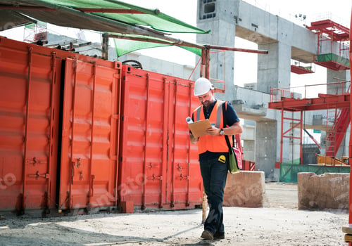 Preview: Architecture Construction Safety First Career Concept
