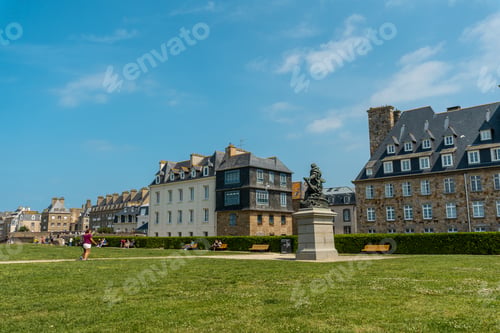 Preview: Bastion de la Hollande de Saint-Malo in French Brittany in the Ille and Vilaine