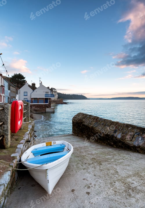 Preview: Early Morning at Kingsand in Cornwall