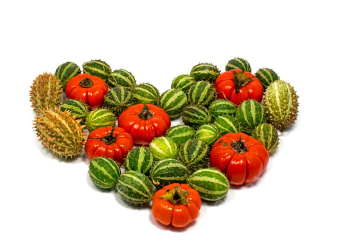 Preview: decoration fruit in heart shape