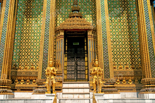 Preview: temple in grand palace bangkok thailand