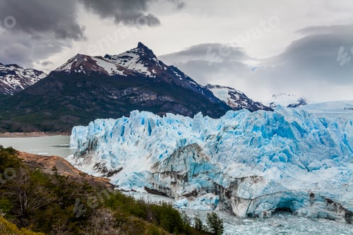 Preview: Blue ice Perito Moreno Glacier. Patagonia. Argentina