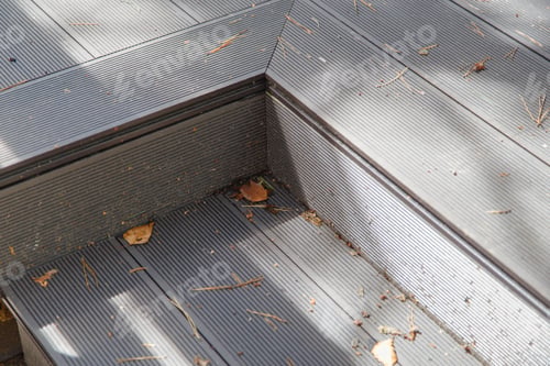 Preview: Stair with an internal angle on the terrace