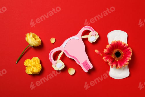 Preview: Women's health and women's healthcare concept with uterus